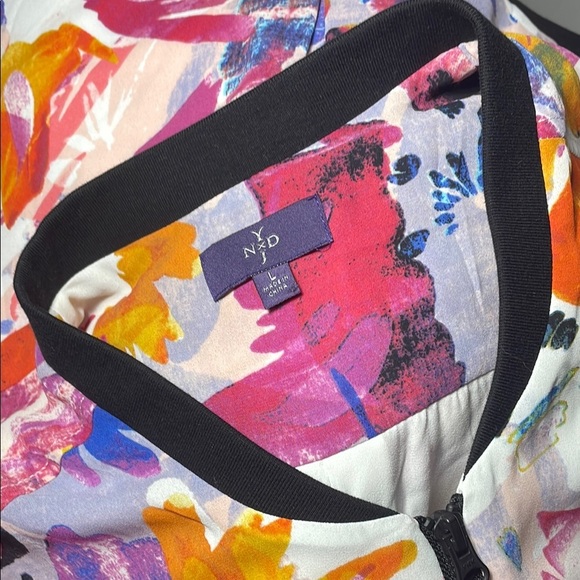 NYDJ Floral Print Jacket - Picture 4 of 4